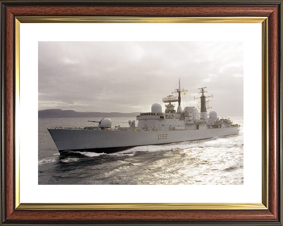 HMS Liverpool D92 Type 42 Destroyer 1986 Off Cape Wrath