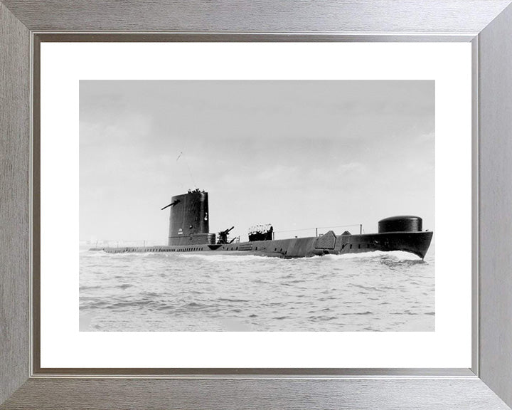 HMS Andrew (P423) Photo Print - Starboard View - Royal Navy Amphion Class Submarine Posters, Prints, & Visual Artwork Hampshire Prints 10 x 8 Silver Frame Yes