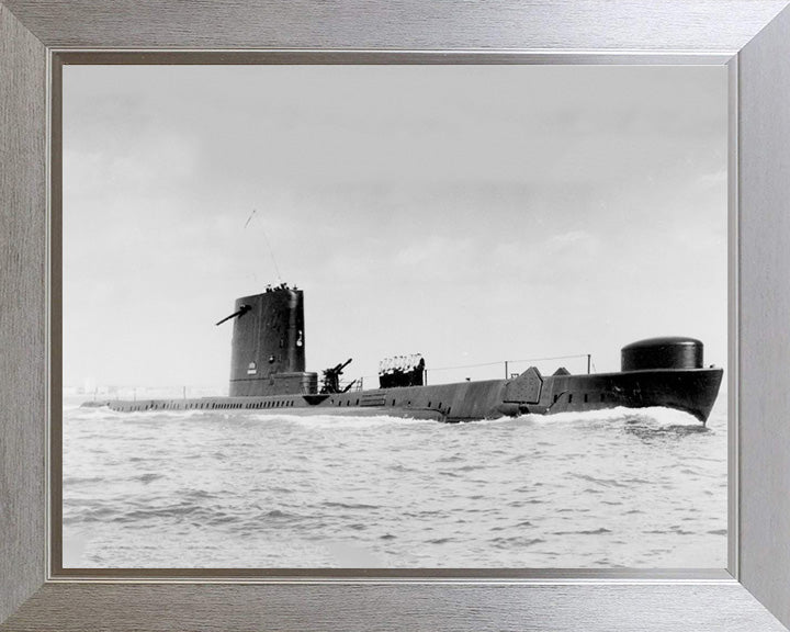 HMS Andrew (P423) Photo Print - Starboard View - Royal Navy Amphion Class Submarine Posters, Prints, & Visual Artwork Hampshire Prints 10 x 8 Silver Frame No