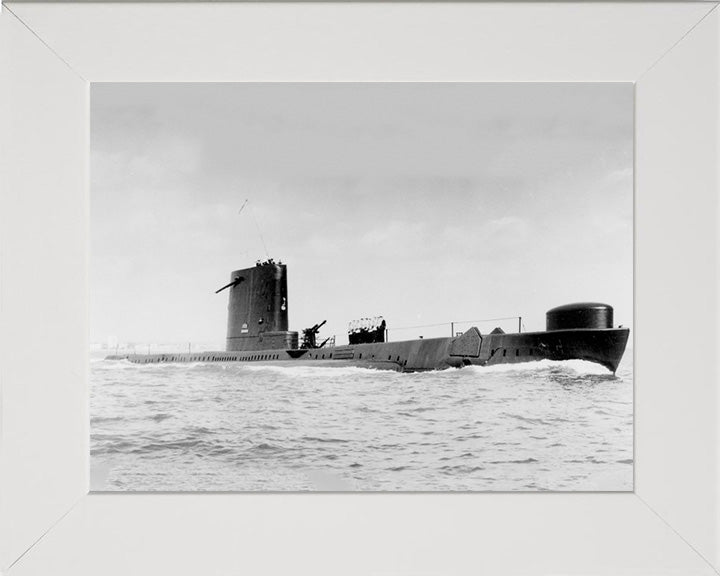 HMS Andrew (P423) Photo Print - Starboard View - Royal Navy Amphion Class Submarine Posters, Prints, & Visual Artwork Hampshire Prints 10 x 8 White Frame No
