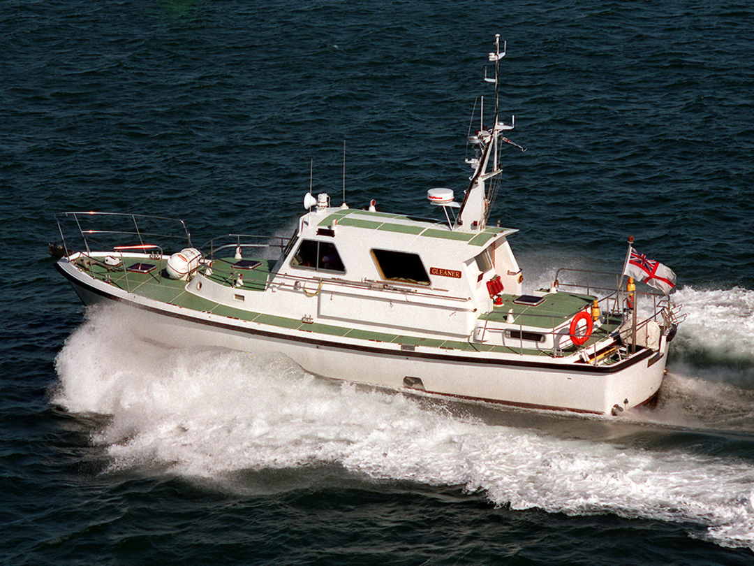 HMS Gleaner (H86) Photo Print - Underway - Royal Navy Survey Motor Launch