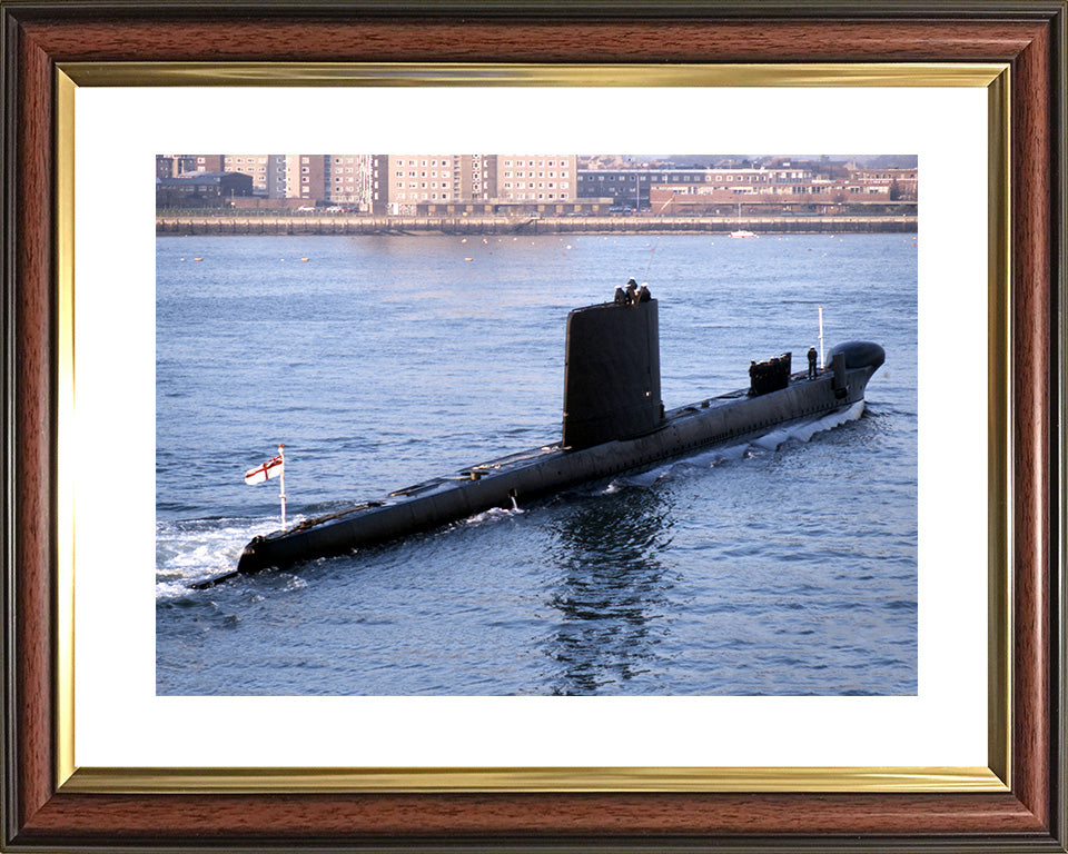 HMS Osiris (S13) Oberon Class Submarine Photo Print Entering Portsmout ...