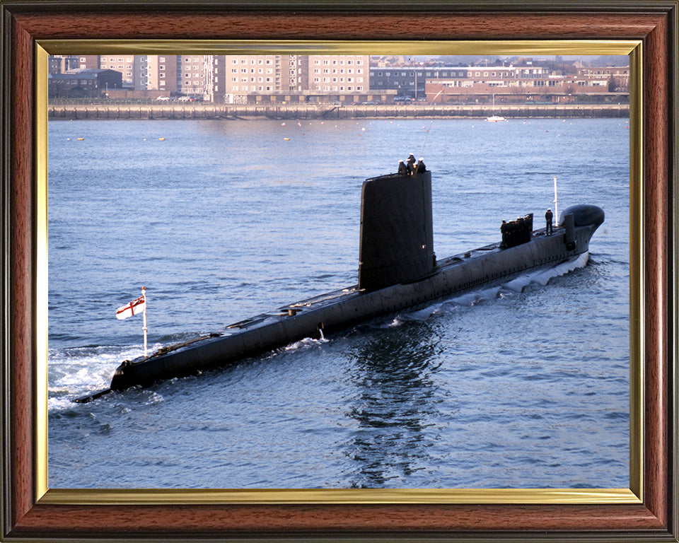 HMS Osiris (S13) Oberon Class Submarine Photo Print Entering Portsmout ...