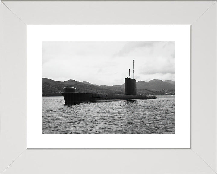 HMS Osiris (S13) Oberon Class Submarine Photo Print Port Side Royal Navy Wall Art Naval Decor Poster Posters, Prints, & Visual Artwork Hampshire Prints 10 x 8 White Frame Yes