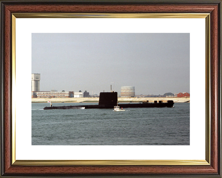 HMS Otter (S15) Photo Print - Southsea - Royal Navy Oberon Class Submarine Posters, Prints, & Visual Artwork Hampshire Prints 10 x 8 Classic Frame Yes