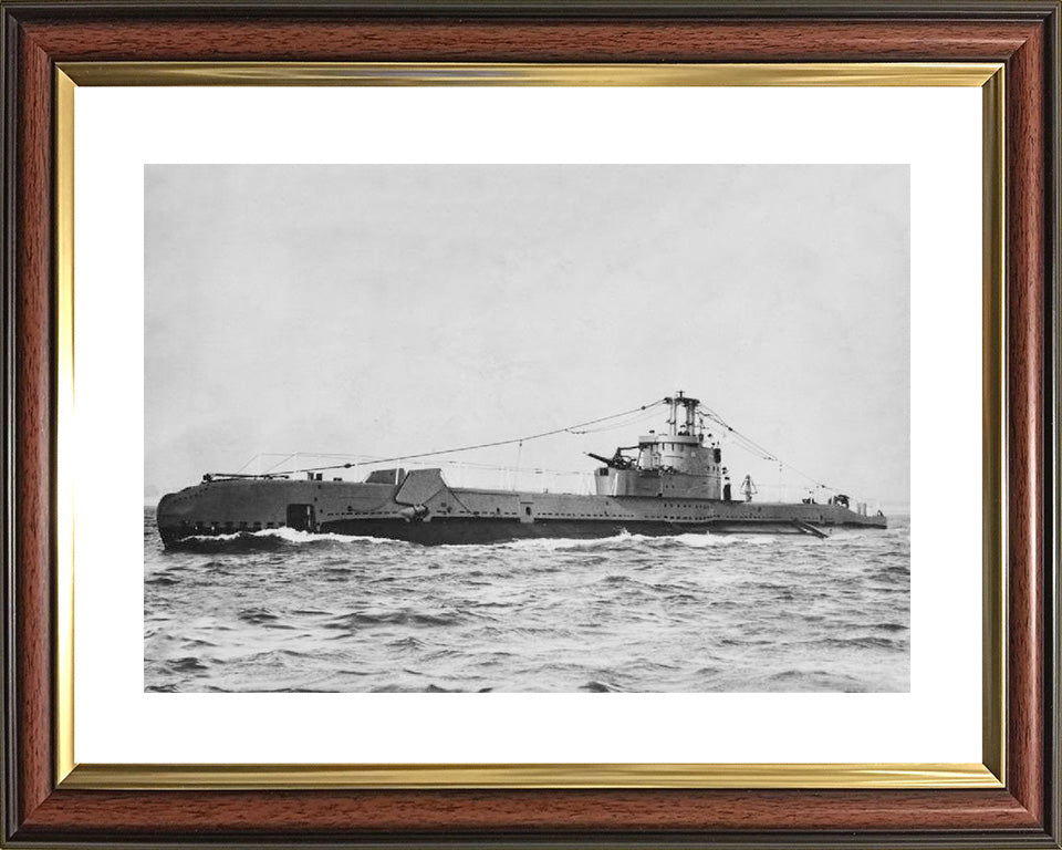HMS Sanguine Photo Print - Port Side View - Royal Navy S Class Submarine Posters, Prints, & Visual Artwork Hampshire Prints 10 x 8 Classic Frame Yes