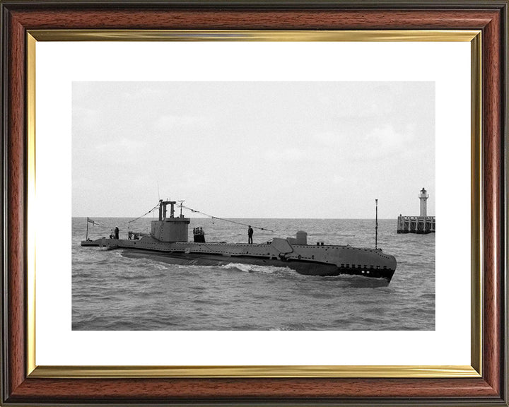HMS Scorcher (P258) Photo Print - Starboard View - Royal Navy S Class Submarine Posters, Prints, & Visual Artwork Hampshire Prints 10 x 8 Classic Frame Yes