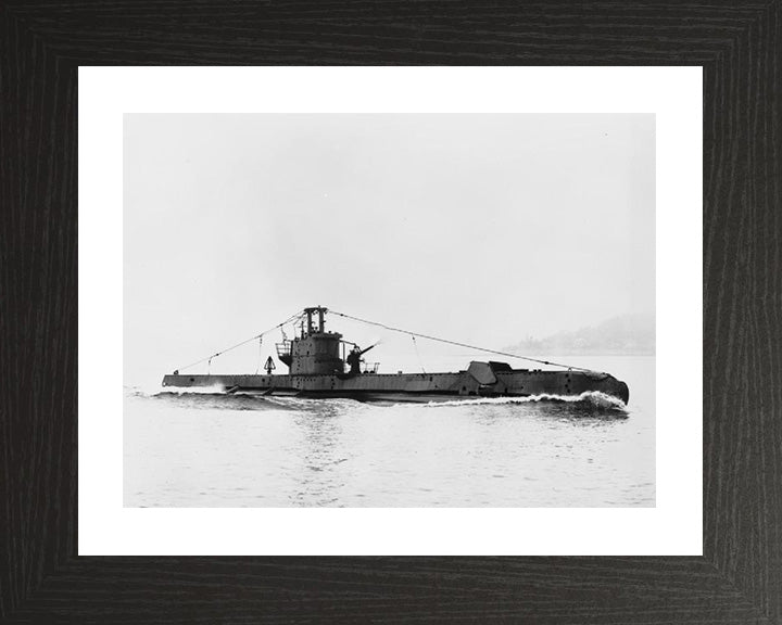 HMS Sea Rover Photo Print - Starboard View - Royal Navy S Class Submarine Posters, Prints, & Visual Artwork Hampshire Prints 10 x 8 Black frame Yes