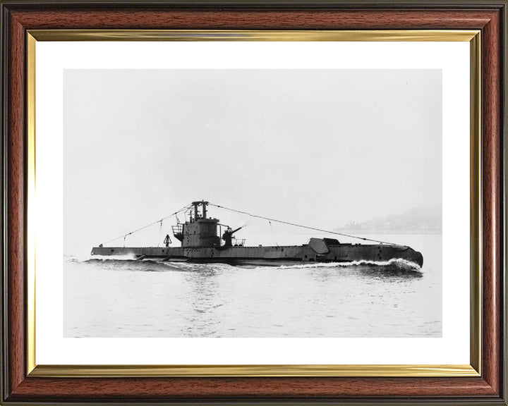 HMS Sea Rover Photo Print - Starboard View - Royal Navy S Class Submarine Posters, Prints, & Visual Artwork Hampshire Prints 10 x 8 Classic Frame Yes