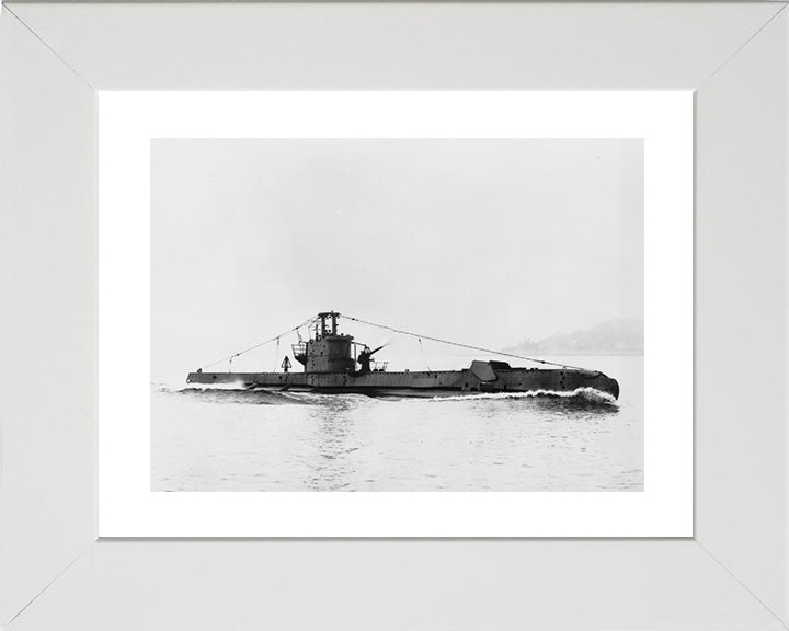 HMS Sea Rover Photo Print - Starboard View - Royal Navy S Class Submarine Posters, Prints, & Visual Artwork Hampshire Prints 10 x 8 White Frame Yes