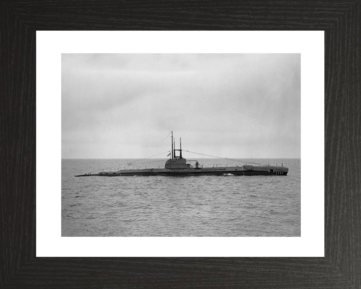 HMS Seawolf (47S) Photo Print - Starboard View - Royal Navy S Class Submarine Posters, Prints, & Visual Artwork Hampshire Prints 10 x 8 Black Frame Yes