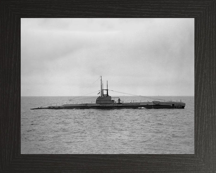 HMS Seawolf (47S) Photo Print - Starboard View - Royal Navy S Class Submarine Posters, Prints, & Visual Artwork Hampshire Prints 10 x 8 Black Frame No