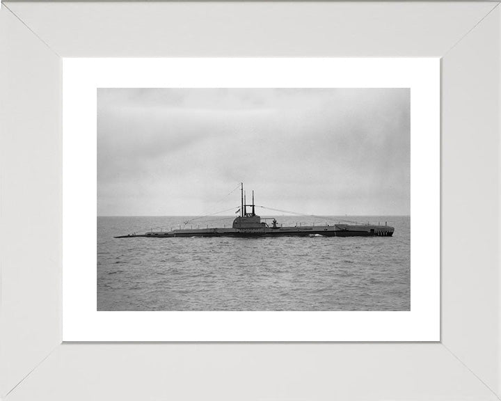 HMS Seawolf (47S) Photo Print - Starboard View - Royal Navy S Class Submarine Posters, Prints, & Visual Artwork Hampshire Prints 10 x 8 White Frame Yes