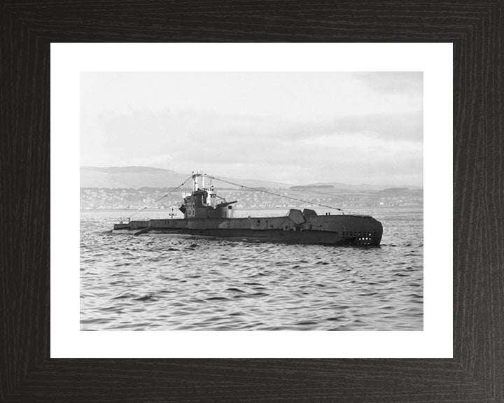 HMS Sentinel (P256) Photo Print - Starboard View - Royal Navy S Class Submarine Posters, Prints, & Visual Artwork Hampshire Prints 10 x 8 Black frame Yes