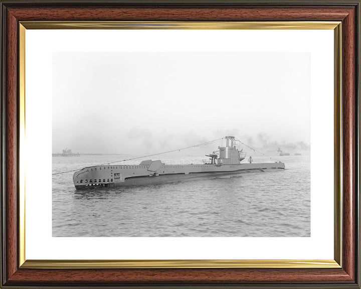 HMS Sportsman Photo Print - Port Side View - Royal Navy S Class Submarine Posters, Prints, & Visual Artwork Hampshire Prints 10 x 8 Classic Frame Yes