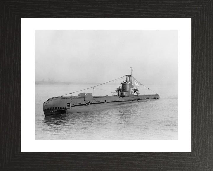 HMS Stratagem (P234) S Class Submarine Photo Print Port Side View Royal Navy Wall Art Naval Decor Posters, Prints, & Visual Artwork Hampshire Prints 10 x 8 Black Frame Yes