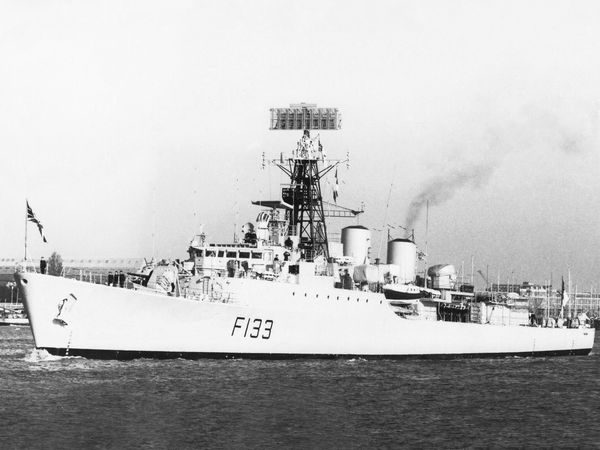 HMS Tartar F133 Tribal Class Frigate 1984