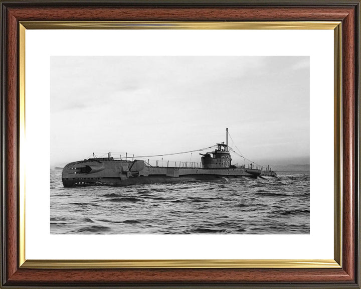 HMS Thorough (P324) Photo Print - Low Port Side View - Royal Navy T Class Submarine Posters, Prints, & Visual Artwork Hampshire Prints 10 x 8 Classic Frame Yes