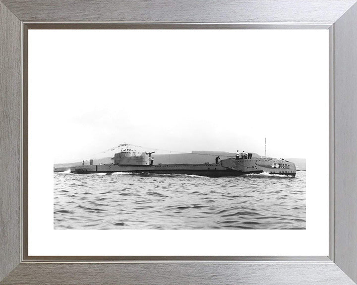 HMS Thule (P325) Photo Print - Starboard View - Royal Navy T Class Submarine Posters, Prints, & Visual Artwork Hampshire Prints 10 x 8 Silver Frame Yes