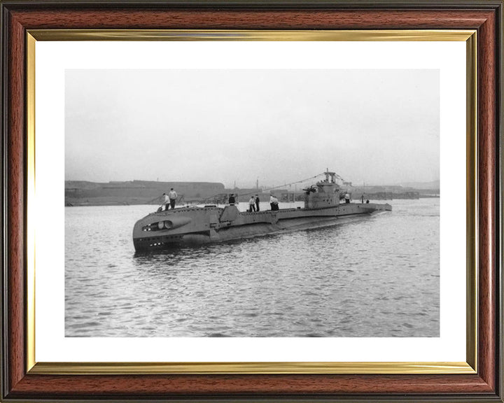 HMS Truculent (P315) Photo Print - Port Side View - Royal Navy T Class Submarine Posters, Prints, & Visual Artwork Hampshire Prints 10 x 8 Classic Frame Yes