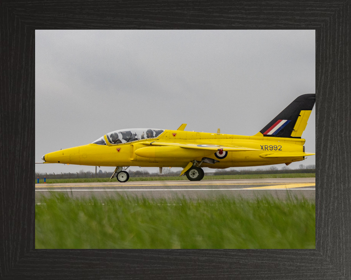RAF Folland Gnat XR992 Taxiing Waddington March 2024