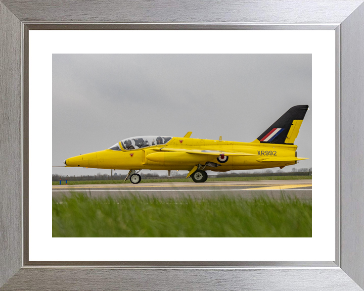RAF Folland Gnat XR992 Taxiing Waddington March 2024