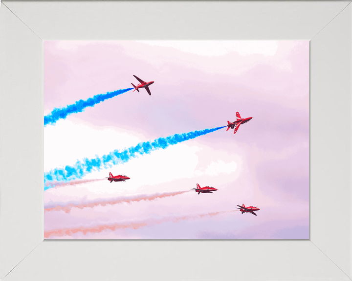RAF Red Arrows Blue Smoke Climb Jordanstown June 2024