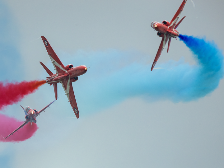 RAF Red Arrows Detonator Midlands Air Festival May 2024
