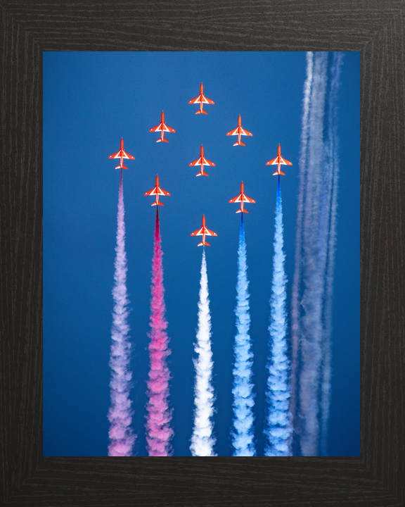 RAF Red Arrows Diamond Nine Springhawk Greece May 2024
