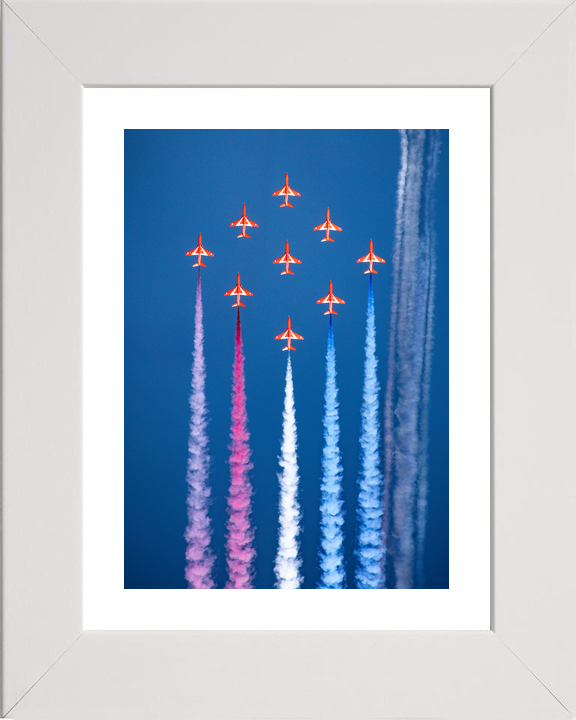 RAF Red Arrows Diamond Nine Springhawk Greece May 2024