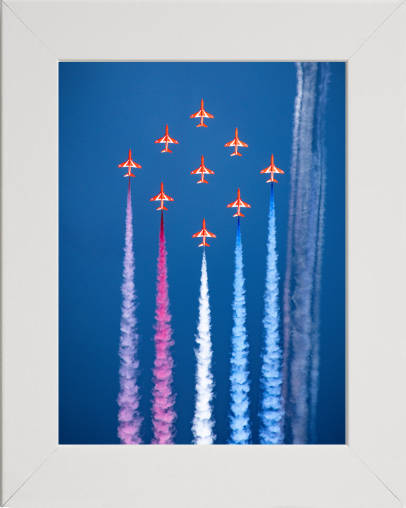 RAF Red Arrows Diamond Nine Springhawk Greece May 2024