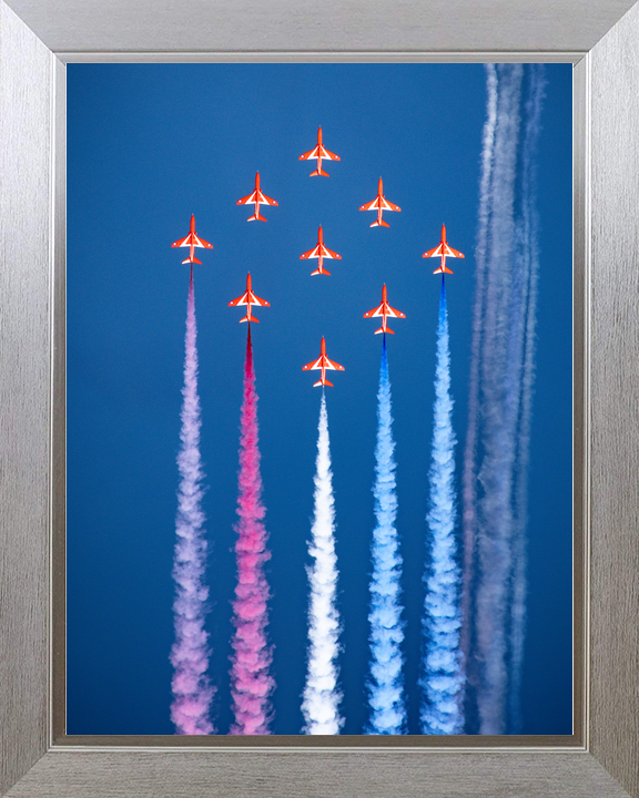 RAF Red Arrows Diamond Nine Springhawk Greece May 2024