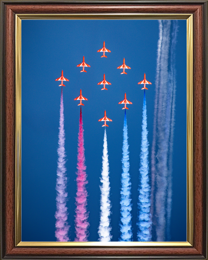 RAF Red Arrows Diamond Nine Springhawk Greece May 2024