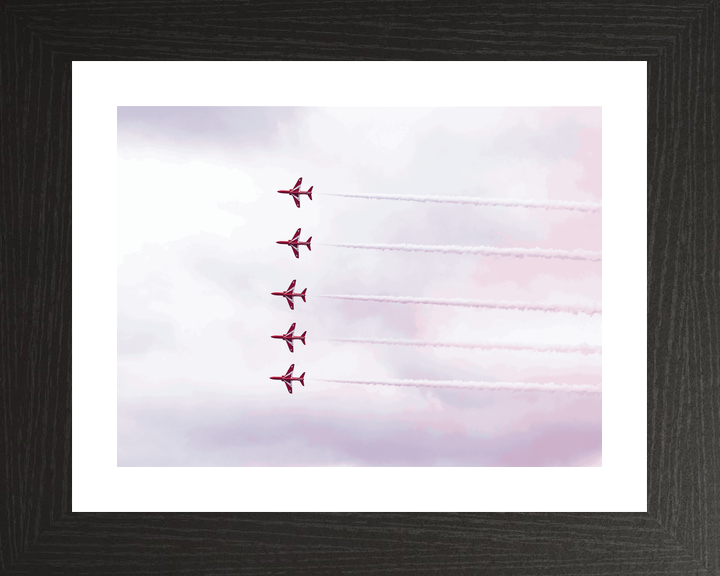 RAF Red Arrows Five Hawks Jordanstown June 2024