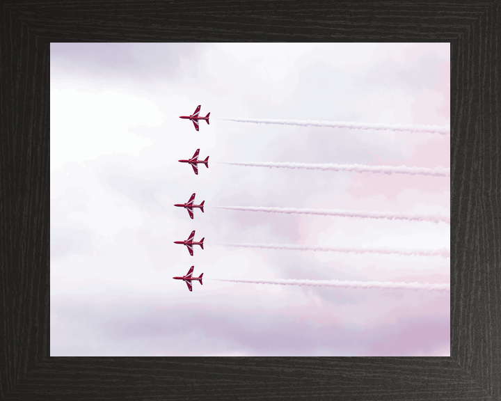 RAF Red Arrows Five Hawks Jordanstown June 2024