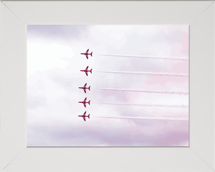 RAF Red Arrows Five Hawks Jordanstown June 2024