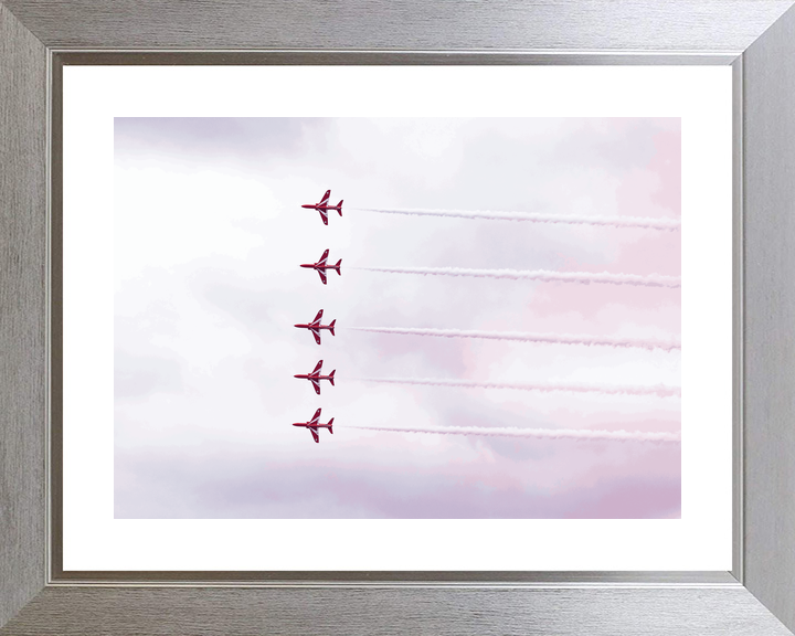 RAF Red Arrows Five Hawks Jordanstown June 2024