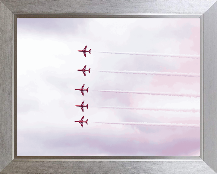 RAF Red Arrows Five Hawks Jordanstown June 2024