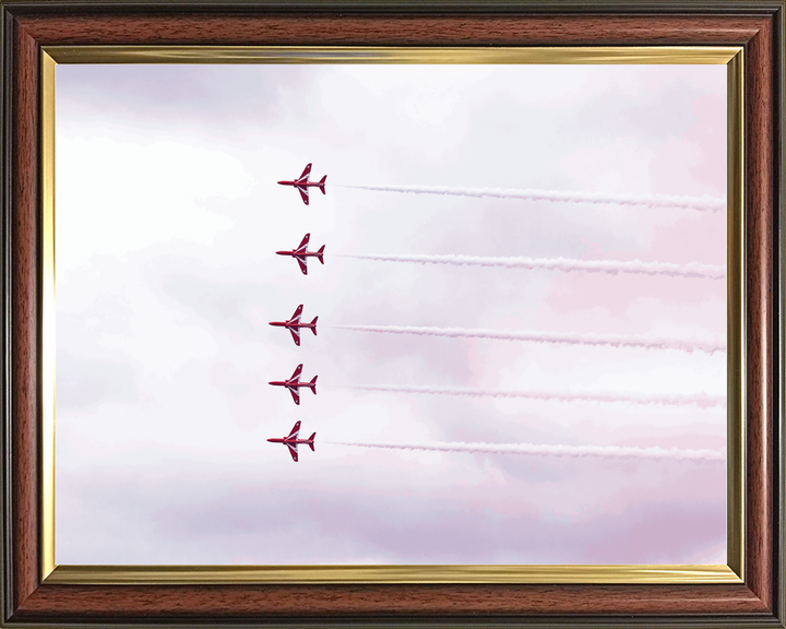RAF Red Arrows Five Hawks Jordanstown June 2024