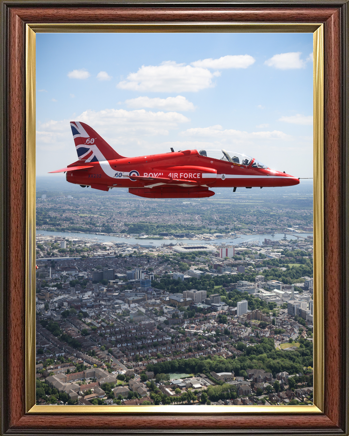 RAF Red Arrows Hawk Over Hampshire City D-Day 80 June 2024