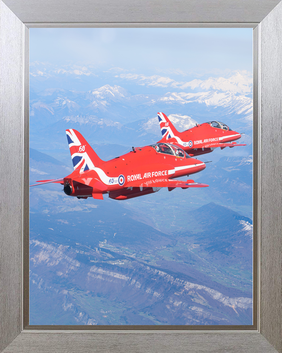 RAF Red Arrows Hawk Pair Transit to Croatia April 2024