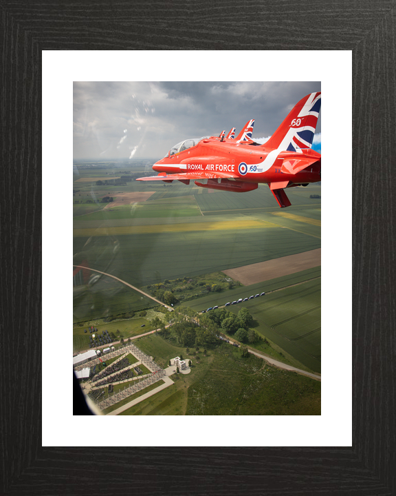 RAF Red Arrows Hawk T1 D-Day 80 Normandy Memorial June 2024