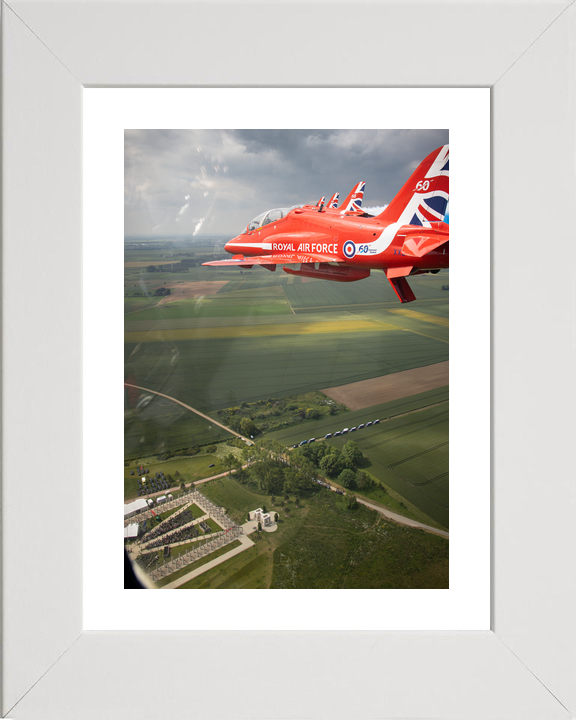 RAF Red Arrows Hawk T1 D-Day 80 Normandy Memorial June 2024