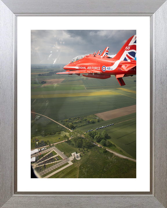 RAF Red Arrows Hawk T1 D-Day 80 Normandy Memorial June 2024