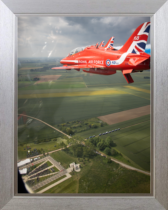 RAF Red Arrows Hawk T1 D-Day 80 Normandy Memorial June 2024