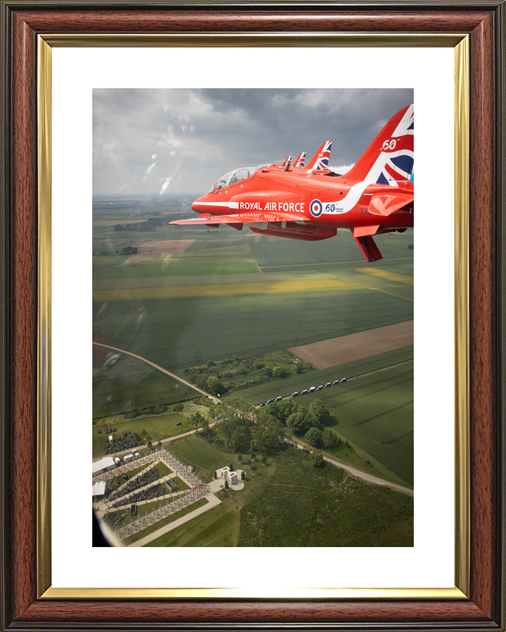 RAF Red Arrows Hawk T1 D-Day 80 Normandy Memorial June 2024