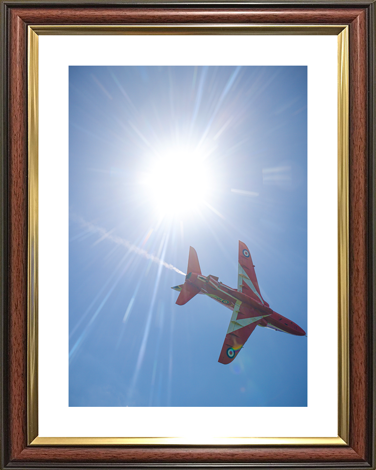 RAF Red Arrows Hawk T1 Sunburst D-Day 80 June 2024