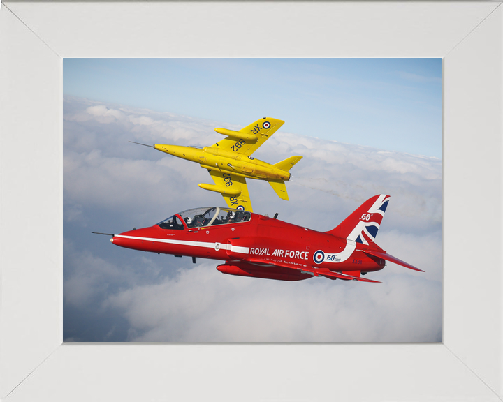 RAF Red Arrows Hawk XX311 Gnat XR992 Close Up March 2024