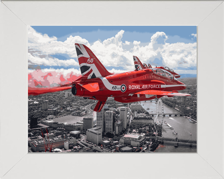 RAF Red Arrows King’s Birthday London Eye June 2024