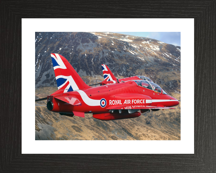 RAF Red Arrows XX219 Pair Snowy Highlands February 2024